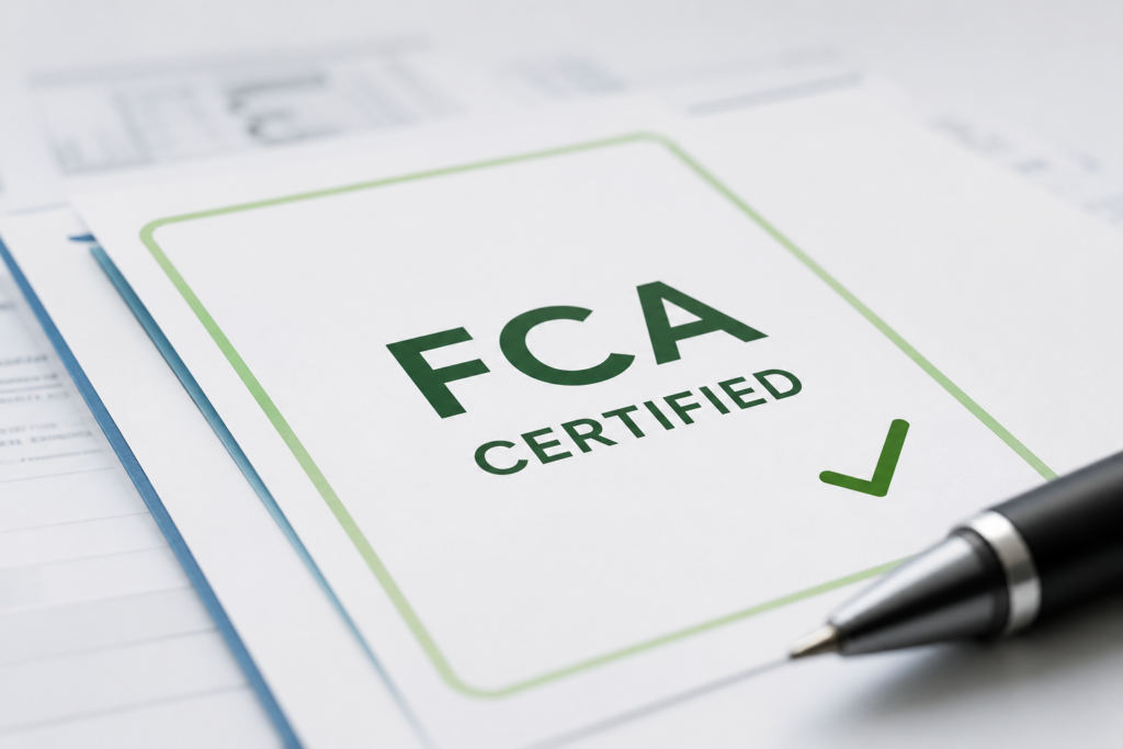 FCA Certified